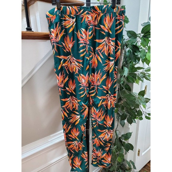 Esmara Women's Green Polyester Pull On Mid Rise Comfort Waist Trouser Pant 12 - Picture 5 of 9